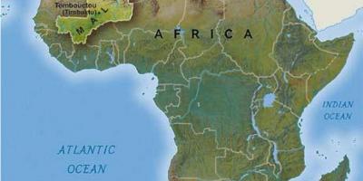 Малі Західній Африці карті